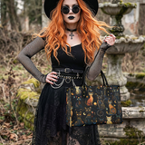 Gothistar Celestial Catspell Leather Bag