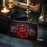 Gothistar Twisted Grace Leather Wallet Purse