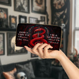 Gothistar Twisted Grace Leather Wallet Purse