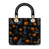 Gothistar Mooncats Mischief Lady Leather Bag
