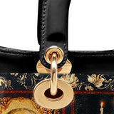 Gothistar Victorian Skull Lady Leather Bag