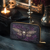 Gothistar Shadowmoth Leather Wallet Purse