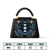Gothistar Midnight Ascend Leather Satchel Bag