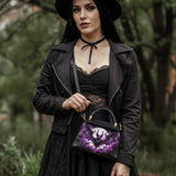 Gothistar Nocturna’s Embrace Personalized Leather Satchel Bag