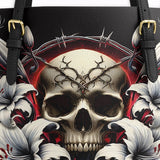 Gothistar The Vowed Skull Leather Tote Bag