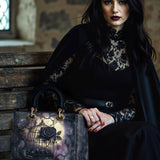 Gothistar Gothic Caged Bloom Lady Leather Bag