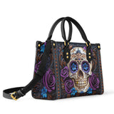 Gothistar Obsidian Rose Crypt Leather Bag
