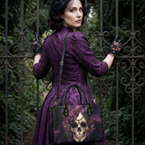 Gothistar Midnight Bloom Leather Bag