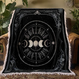 Gothistar  Mystic Tide Woven Tapestry Blanket