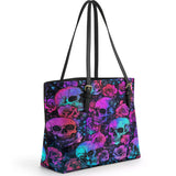 Gothistar Luminous Decay Leather Tote Bag