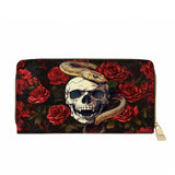 Gothistar Serpent & Silence Leather Wallet Purse