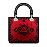 Gothistar Crimson Oracle Lady Leather Bag