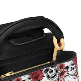 Gothistar Deathbloom Waltz Leather Satchel Bag