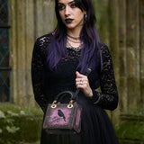 Gothistar The Quiet Watcher Personalized Lady Leather Bag