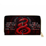 Gothistar Twisted Grace Leather Wallet Purse