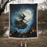Gothistar Charmed Nightfall Woven Tapestry Blanket