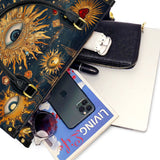 Gothistar Heart Of The Oracle Leather Bag