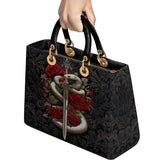 Gothistar Viper Rose Lady Leather Bag