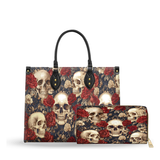 Rosarium Of The Dead leather bag and wallet bundle