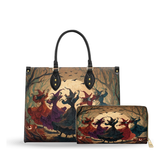 Spellbound Waltz leather bag and wallet bundle