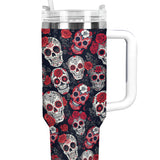Gothistar Scarlet Graveyard Bloom Tumbler