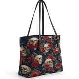 Gothistar The Bonebloom Curse Leather Tote Bag
