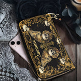 Gothistar The Monarch Of The Damned Leather Wallet Purse
