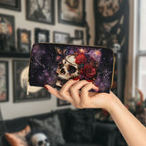 Gothistar Silken Shadows Leather Wallet Purse