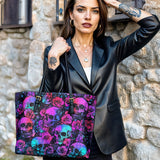 Gothistar Luminous Decay Leather Tote Bag