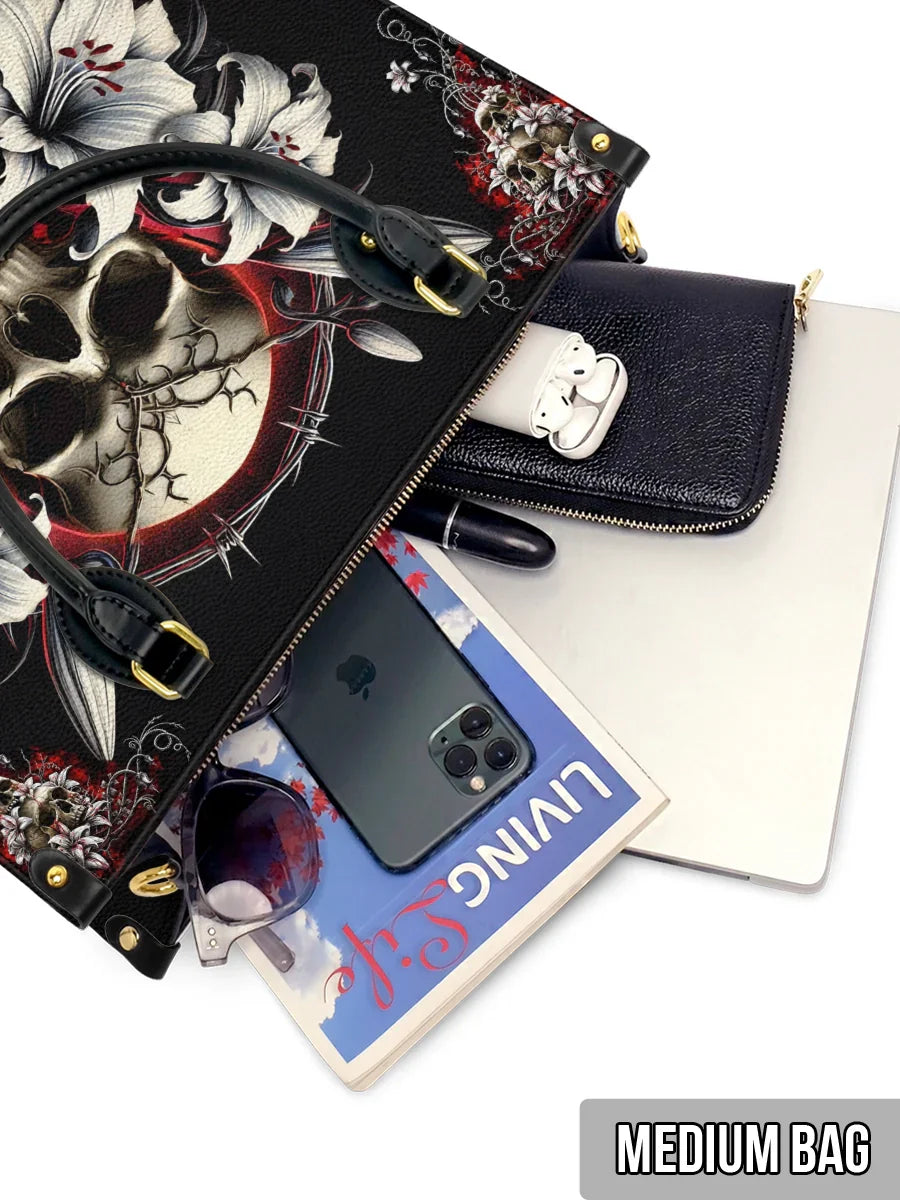 Gothistar The Vowed Skull Leather Bag