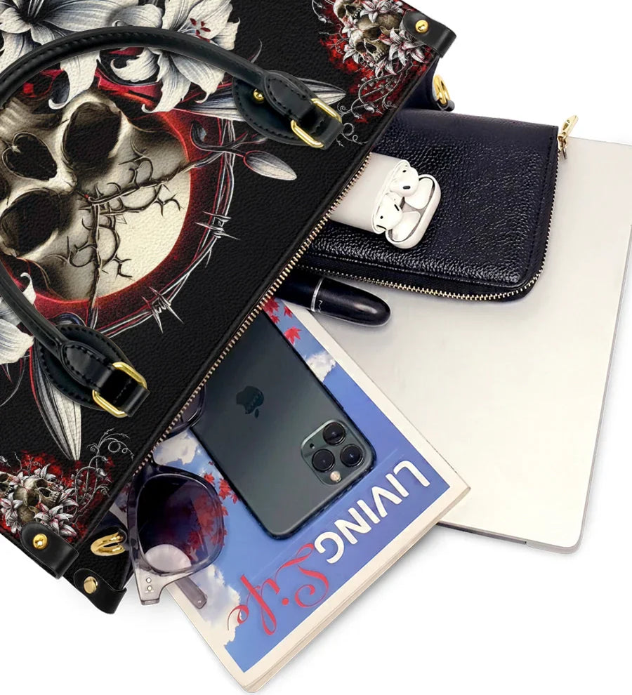 Gothistar The Vowed Skull Leather Bag