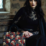 Gothistar The Bone Bloom Curse Lady Leather Bag