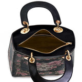 Gothistar Floraskull Noir Lady Leather Bag
