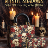 Gothistar Rosarium Of The Dead Lady Leather Bag