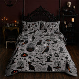 Gothistar All Season Quilt 3-Piece Set Spooky Shadow