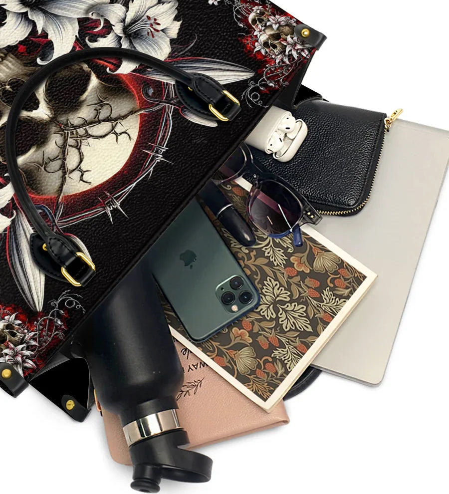 Gothistar The Vowed Skull Leather Bag