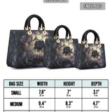 Gothistar Gothic Caged Bloom Lady Leather Bag