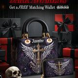 Gothistar The Fallen Sanctum Personalized Lady Leather Bag