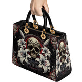 Gothistar The Vowed Skull Lady Leather Bag