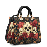 Gothistar Floralis Mortem Lady Leather Bag