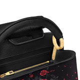 Gothistar La Rosa Oscura Leather Satchel Bag