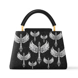 Gothistar Wings of Valor Leather Satchel Bag
