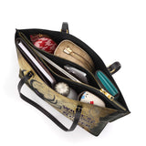 Gothistar The Silent Weave Personalized Leather Tote Bag