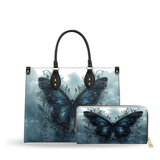 Wings of Solace leather bag and wallet bundle