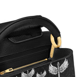 Gothistar Wings of Valor Leather Satchel Bag