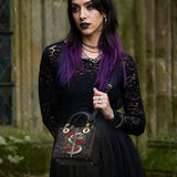 Gothistar Viper Rose Lady Leather Bag