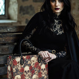 Gothistar Rosarium Of The Dead Leather Bag