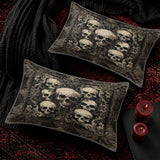 Gothistar All Season Quilt 3-Piece Set Gothic Skull Majesty