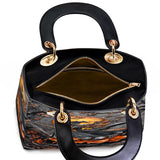 Gothistar Moonlit Witch Lady Leather Bag