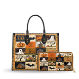 Trick Or Treat leather bag and wallet bundle